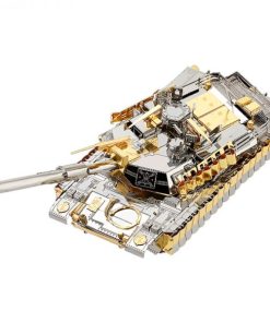 Piececool M1A2 SEP TUSK II Tank P077-GS Diy 3D Metal Model Kits Nano Puzzle Laser Cut Assemble Jigsaw Toys (1)